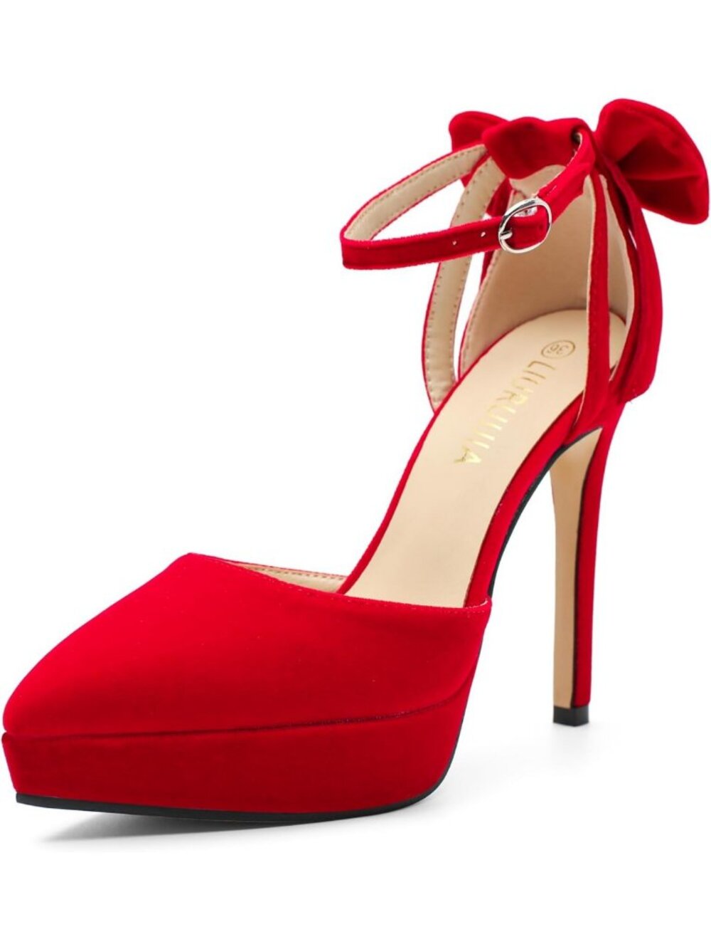 Stylish Pointed Toe Platform Stiletto Heels - Perfect for Weddings & Date Nights